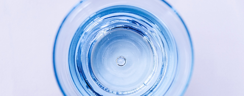 glass of water